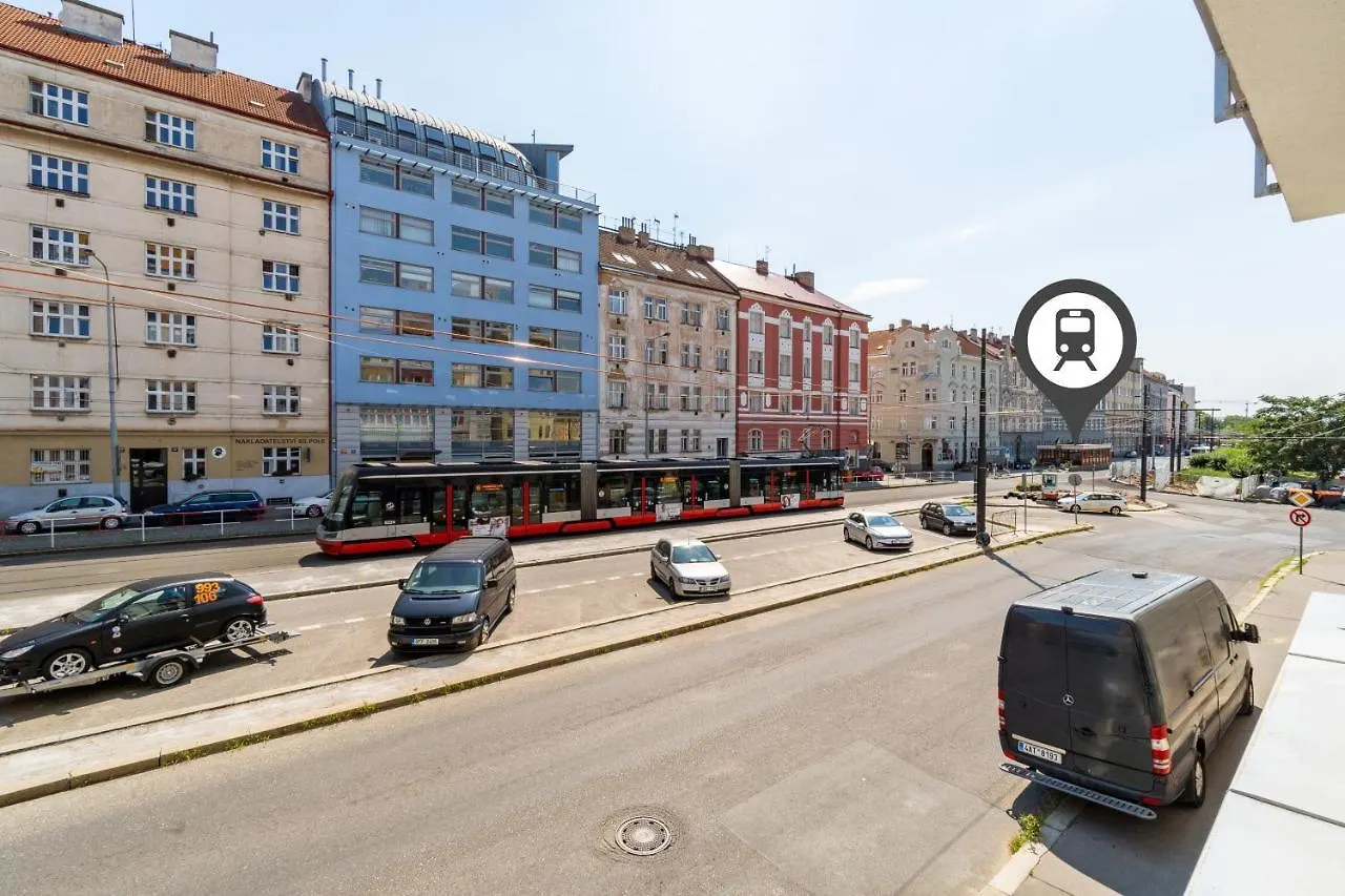 Brand New Two Room Apartment #34 With Free Secure Parking In The Center Prag